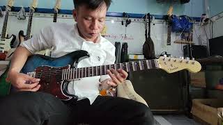 Test đàn Guitar phím lõm,  tiếng rất hay. Shop bán đàn kìm, sến, tranh, hạ, cò, bầu 0987_994_759