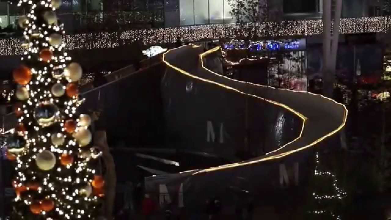 Wintermarkt Eisrutsche Airbräu Flughafen München