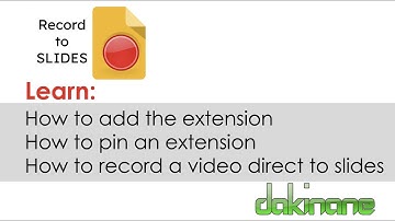 Record to slides - Chrome extension