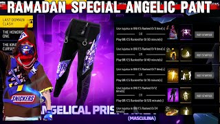⚡ WOW! FREE RAMADAN ANGELIC PANT IS HERE! 😍 How to Complete 120 Min Mission Fast? FF New Event screenshot 5