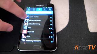 iKonic TV - Samsung Galaxy Note N7000 Review