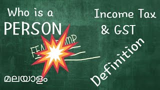 PERSON ! Definition ! Notes ! Malayalam