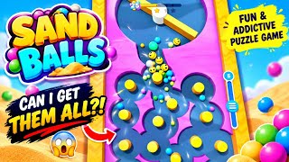 Sand Balls: Satisfying Puzzle Chaos! Dig, Roll, Destroy! Oddly Satisfying Levels | puzzle sorting  screenshot 1