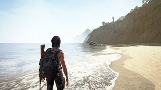 1 Hour Ocean Wave Sounds, for Deep Sleep, Insomnia, White Noise - The Last Of Us 2