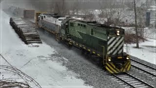 Ma&N Alcos At 50 Mph On Csx Main