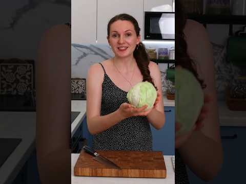 Ленивый ужин из обычной капусты. Капуста в духовке #рецепты #капуста