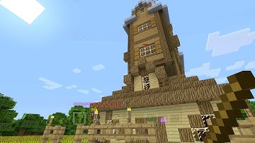 Minecraft Xbox - Harry Potter Adventure Map - The Weasley