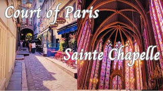 Les cours cachées de Paris |  Sainte Chapelle | Vlog Paris 2022