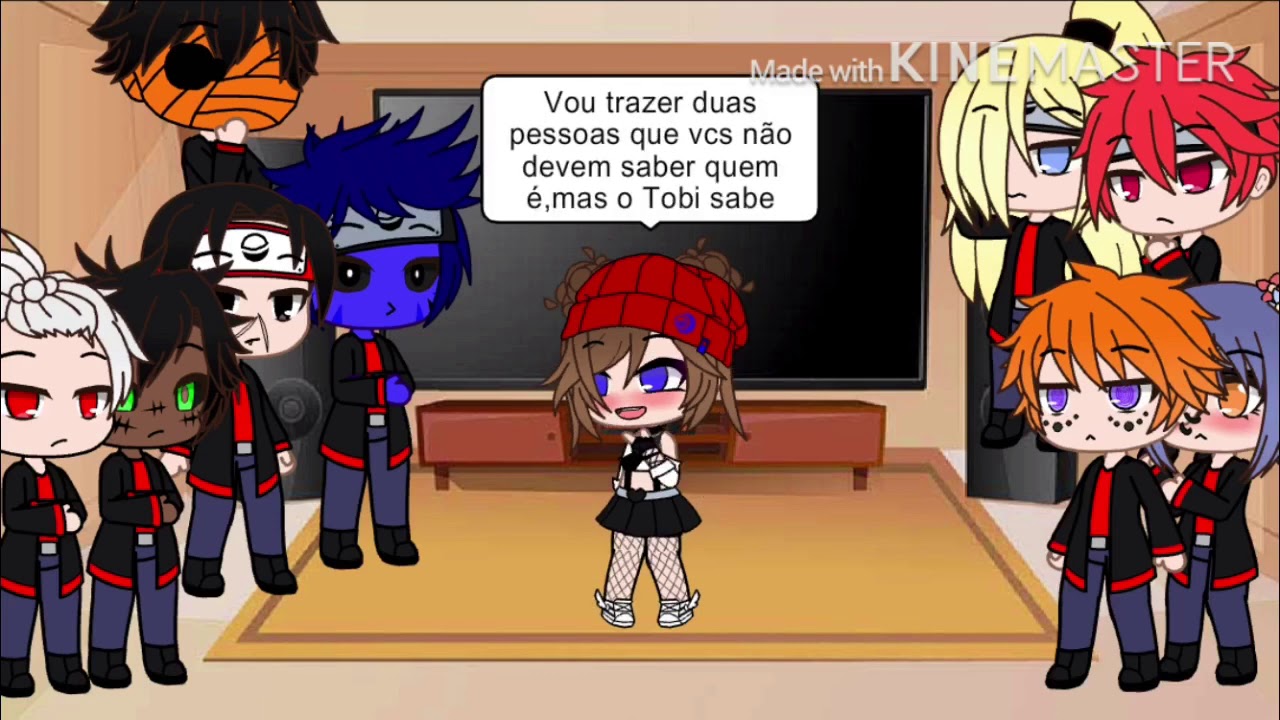 Akatsuki reagindo ao rap “Ninjas merecem perdão”(+Kakashi e Rin)