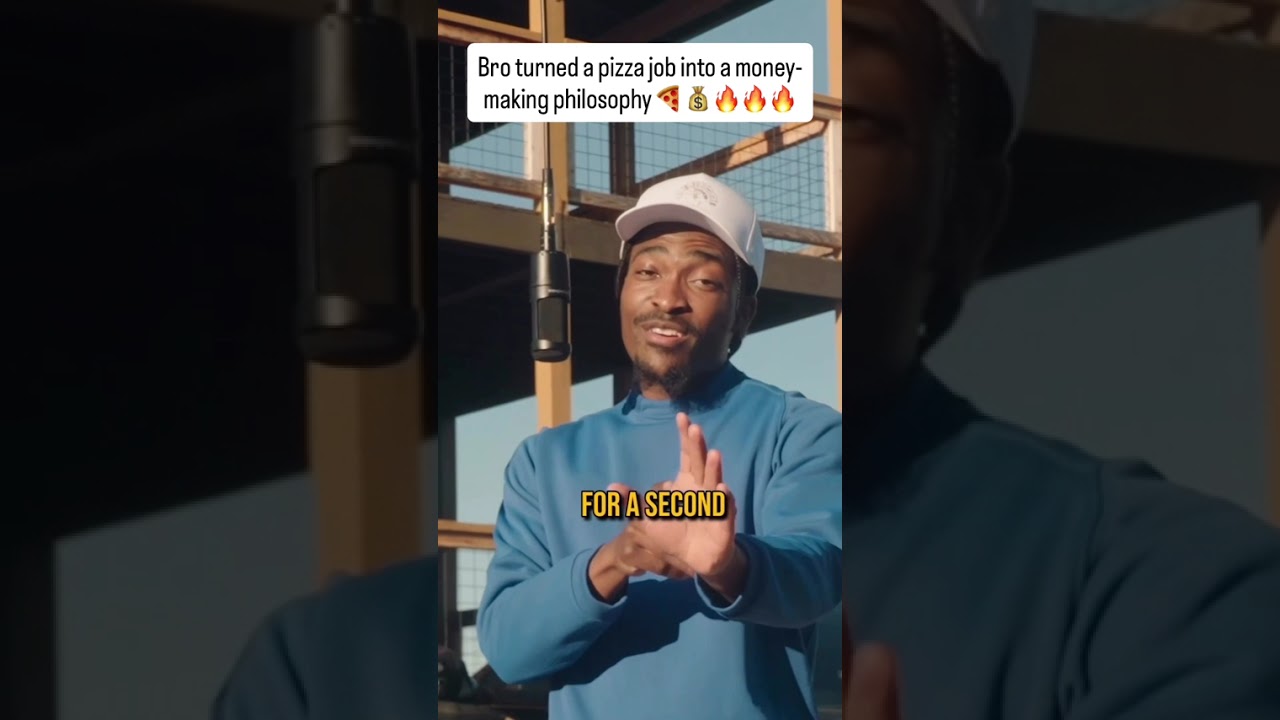 Bro turned a pizza job into a money-making philosophy 🍕💰🔥🔥🔥🔥🔥🔥