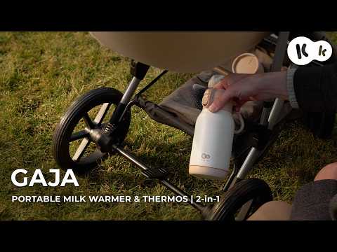Video de Termo calentador de leche portátil 2 en 1 Gaja Kinderkraft