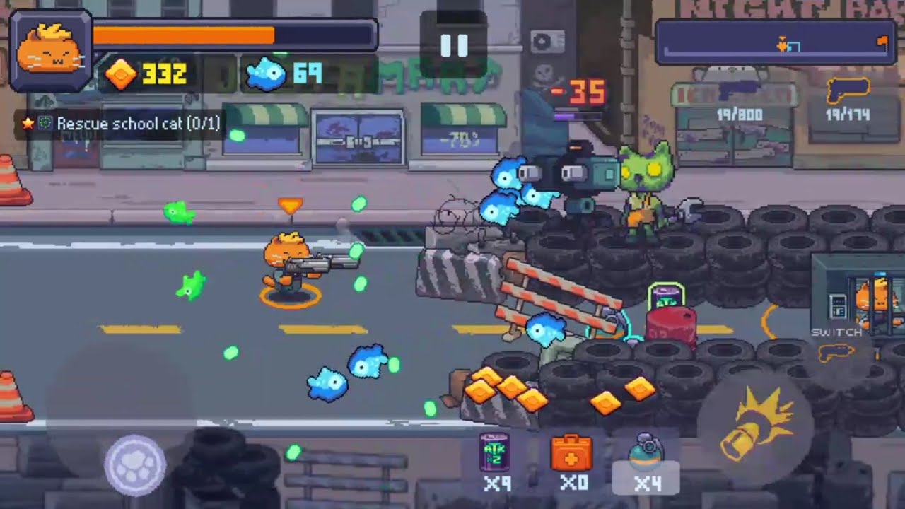 CAT GUNNER: SUPER ZOMBIE SHOOT - Jogue de Graça!