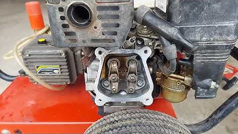 Honda Gx160 valve adjustment.