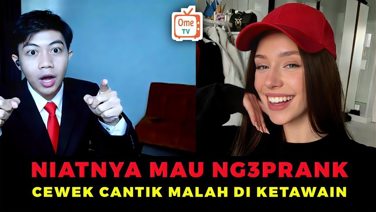 REAKSI CEWEK CANTIK KETIKA TAHU CUMA PR4NK  WARGA - OMETV. INTERNASIONAL