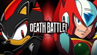 Fan made death battle trailer Shadow vs zero (sonic vs mega-man )