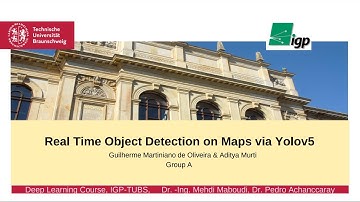 Real Time Object Detection on Maps via YOLOv5