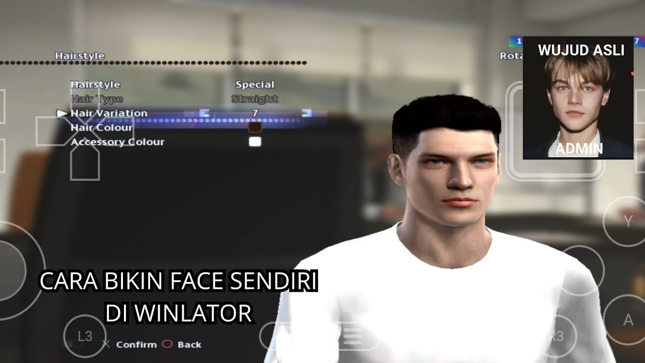 bikin face sendiri di winlator pes 2013