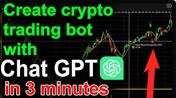 How to create crypto trading bot with chatGPT in 3 minutes