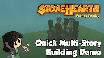 Desktop Tuesday, Quick Multi-Story Building Tech Demo
