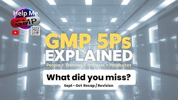 GMP Recap Sept–Oct 2025 | Key GMP Updates, Annex 22, Audits & Compliance