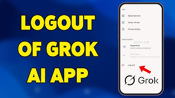 How To Logout Of Grok AI App 2025 | Sign Out From Grok AI Account