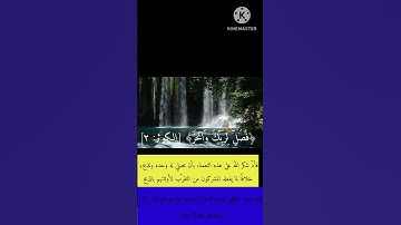 القران الكريم سورة الكوثر   الشيخ صابر عبد الحكم  غذاء الروح والنفس
