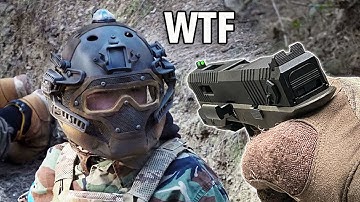 Pi£$ing off airsoft players with savage HEADSHOTS..