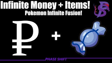 Infinite Money and Items Tutorial! Pokemon Infinite Fusion