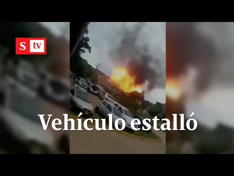 Vehículo estalló en Cúcuta dentro de las instalaciones de la Brigada 30 del Ejército | Videos Semana