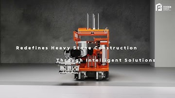 Smart Stone Laying Construction Age is NOW -  Stone Tile Laying Robot