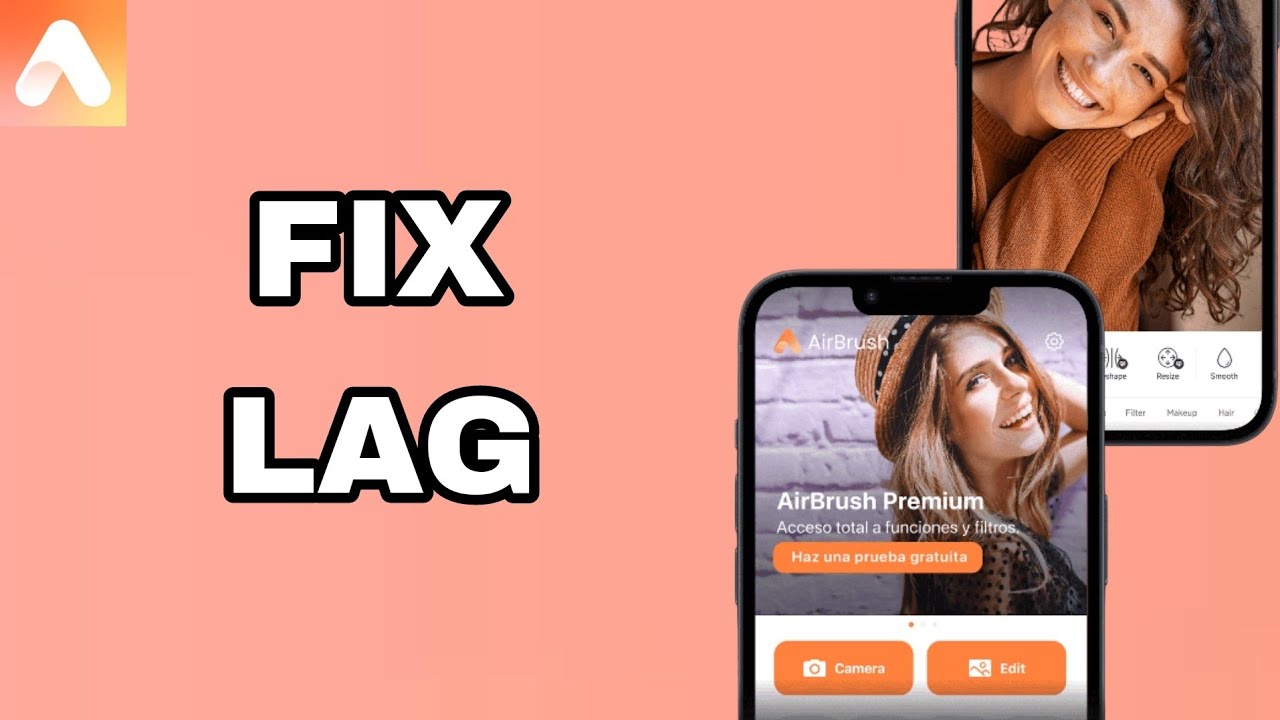 How To Fix And Solve Lag On AirBrush App | Final Solution - YouTube