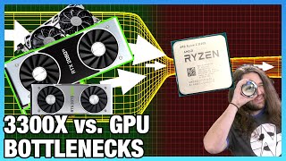 Ryzen 3 3300X Bottleneck Benchmark vs. 2080 Ti, 2070 Super, 2060 KO, & More GPUs