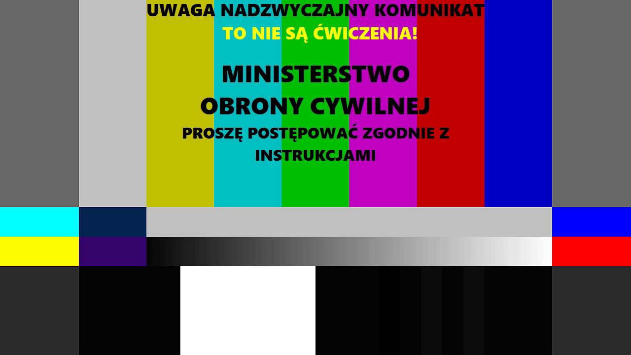Emergency Broadcast System - Polish Version