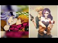 Tik Tok anime bách hợp #yuri #18 thi xong đăng tiếp :v