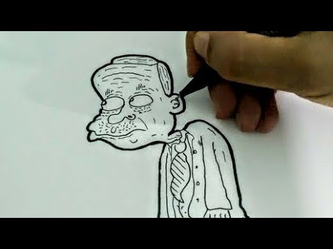 Recep Tayyip Erdoğan Karikatürü Nasıl Çizilir ? How to draw erdogan ?