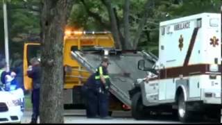 Ambulance and car collide in Stuart Avenue accident