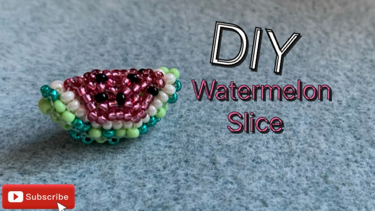 Check out our Watermelon Slice Beads