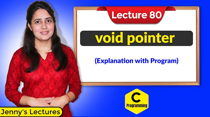 C_80 Void Pointer in C | Detailed explanation with program