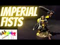 how to paint Imperial fist scouts