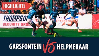 Rugby Final - Hoërskool Garsfontein Vs Helpmekaar Kollege - Sdc Noordvaal Cup - 30 August 2025