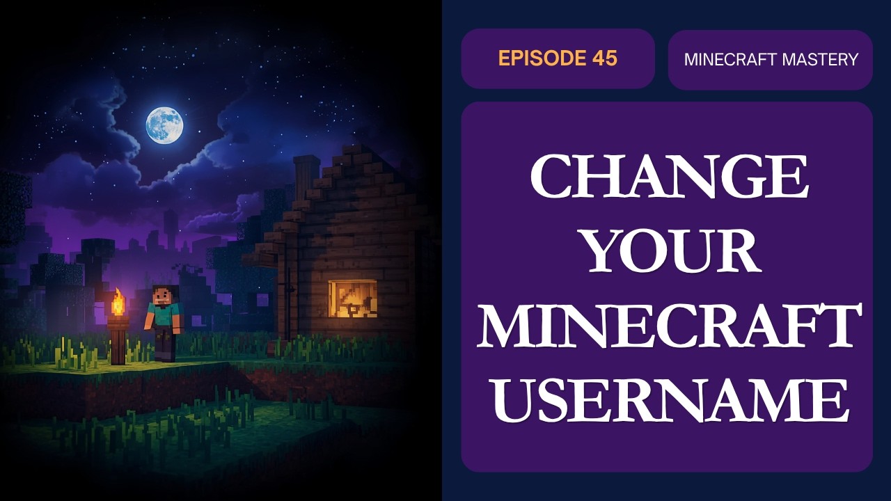 How to Change Your Minecraft Username | Easy Step-by-Step Name Change ...