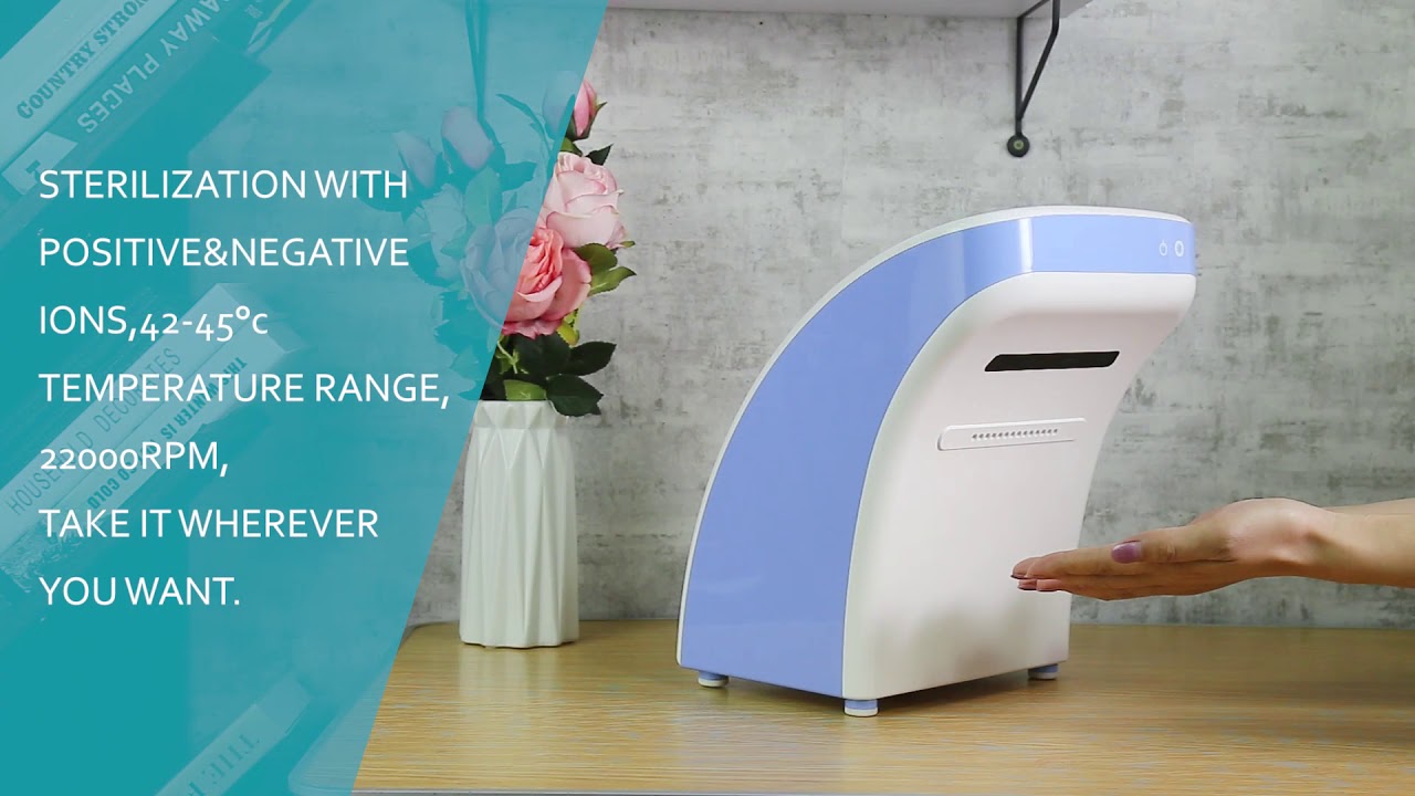 hand dryer - YouTube