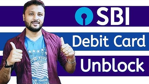 How To Unblock SBI Debit Card || Debit Card Unblock kaise kare || SBI ATM Card Unblock || Unblock