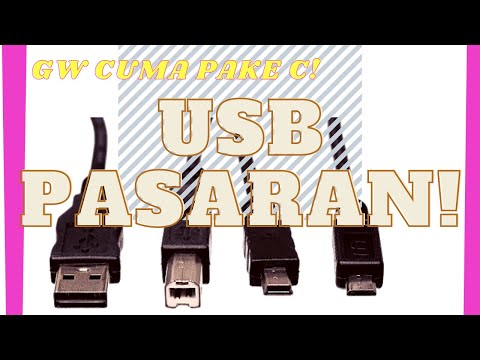 Video: Berapa banyak kabel di USB?