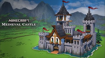 Minecraft: How To Build a Medieval Castle | Easy Tutorial