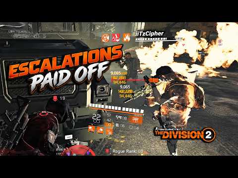 Escalations paid off in the dark zone 💀
