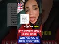 IF THE WHITE MAN IS RACIST WHY DO YOU COME TO THE UK? #unitedkingdom #politics #racism #fypシ #foryou