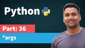 *args (unlimited arguments) in Python function | [Part 36] Python Tutorial for Beginners in Hindi