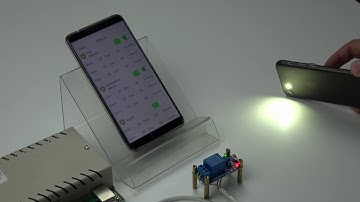 Home security light sensor Alarm Detector work with KC868 controller