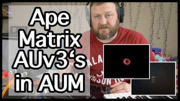 ApeMatrix has AUv3 apps in AUM